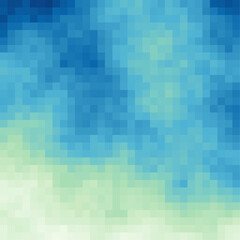 Dimond Square Cloud Abstract Computational Generative Art background illustration