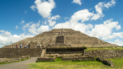 piramide del sol, teotihuacan