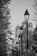 lantern on the street