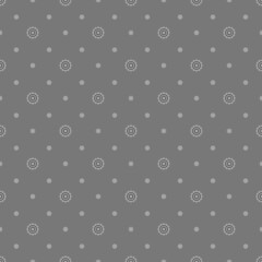Seamless dots pattern in gray tones.