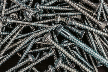 close up of screws