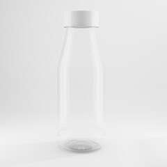 bottle box plastic blank label for juice 