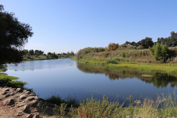 The river stream of the Valley 