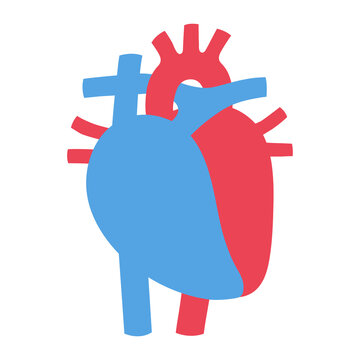 Human heart logo