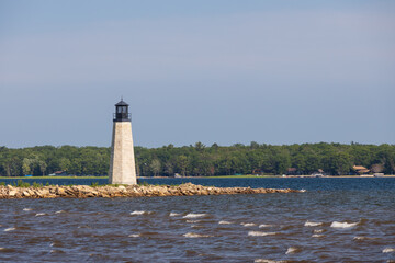 Gladstone lighthouse, Michigan, USA