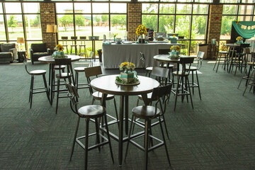 tables and chairs