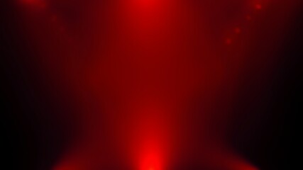 Abstract red product showcase and copy space gradient banner background. Concept 3D illustration stage backdrop for advertisement presentation and technology marketing web banner merchandise template.