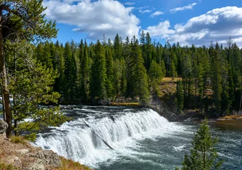  Cave Falls In Yellowstone Park © Phillip