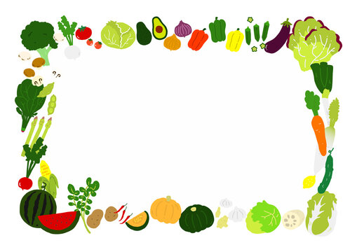 2 040 Best 野菜 フレーム Images Stock Photos Vectors Adobe Stock