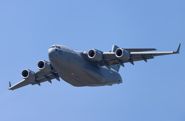 C-17 Globemaster III in a close view