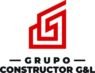 logo g logotipo grupo isotipo g constructora logo - obrazy, fototapety, plakaty