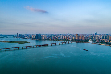 Naklejka premium city skyline