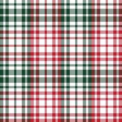 Christmas Asymmetric Plaid textured Seamless Pattern
