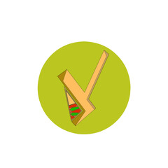 An abstract image of a simple logos design