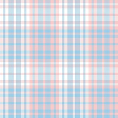 Pastel Asymmetric Plaid textured Seamless Pattern