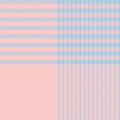Pastel Asymmetric Plaid textured Seamless Pattern