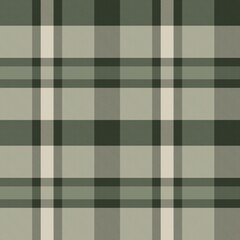 Green Asymmetric Plaid textured Seamless Pattern