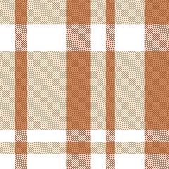Brown Asymmetric Plaid textured Seamless Pattern