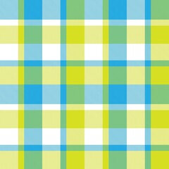 Blue Asymmetric Plaid textured Seamless Pattern