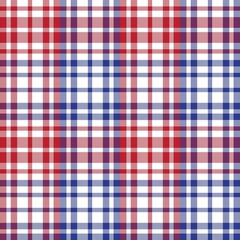 Red Asymmetric Plaid textured Seamless Pattern