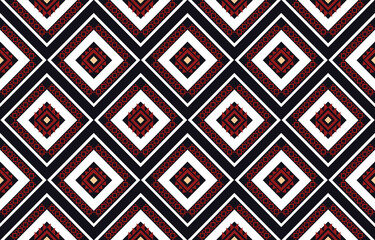 Geometric ethnic oriental ikat pattern traditional Design for background,fabric,wrapping,clothing,wallpaper,Batik,carpet,embroidery style.