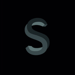 Naklejka premium Illusion Alphabets 