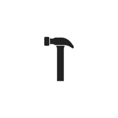 Hammer icon design illustration