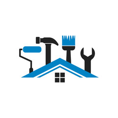 House maintenance icon design illustration