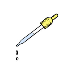 Contact lenses health care vector illustration. Ophthalmology cartoon icons set.