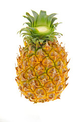 Pineapple on white background