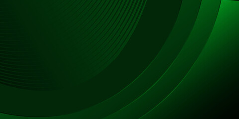 Modern green background with lines