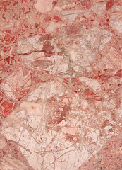 Marble texture in red colors. Background. Modern interior design. Tile.