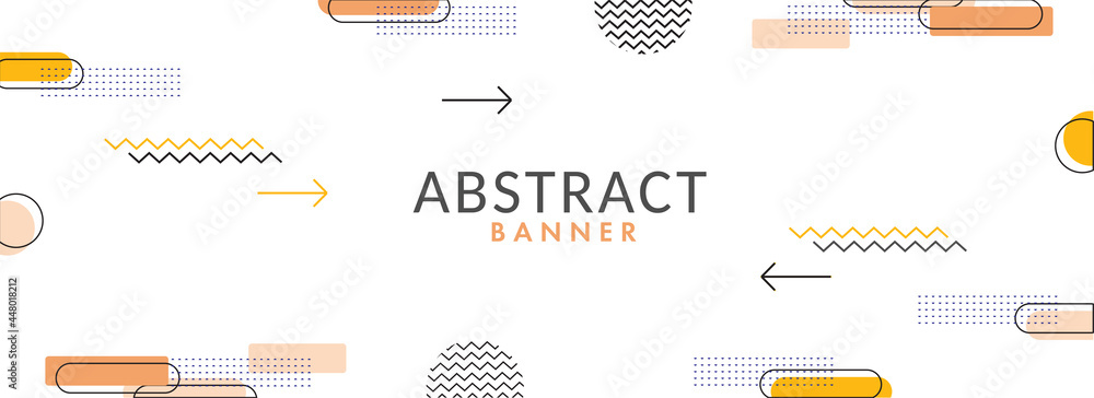 Aufkleber abstract pattern banner or header background.