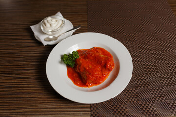 meatballs with sauce