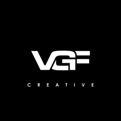 VGF Letter Initial Logo Design Template Vector Illustration