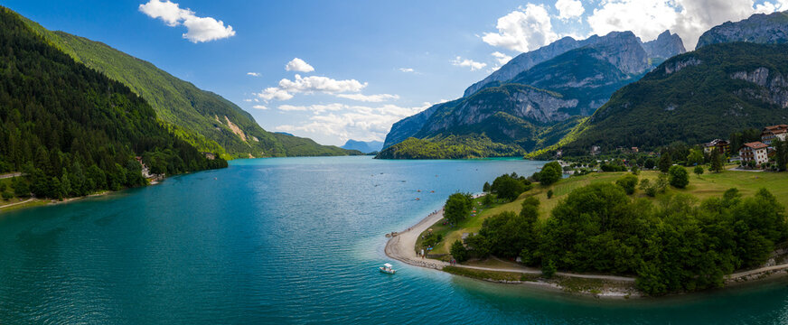 Lido di Molveno Lago, Spiaggia, Trentino