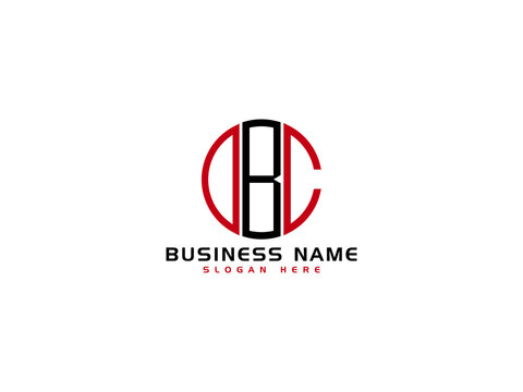 Creative DBC Logo Letter Vector Image Design For Business