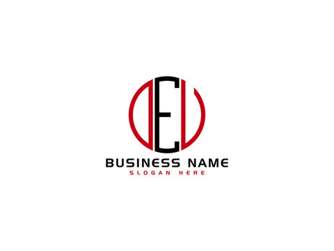 Creative DEV Logo Letter Vector Image Design For Business