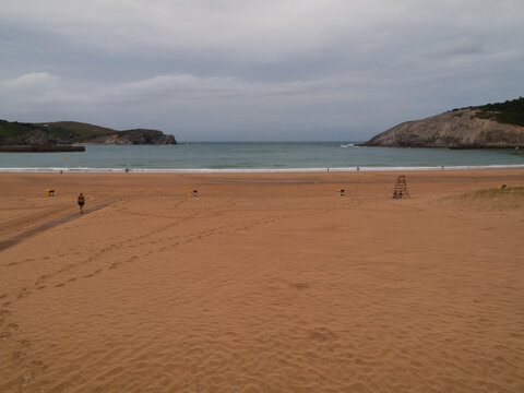 Playa de Górliz en Vizcaya