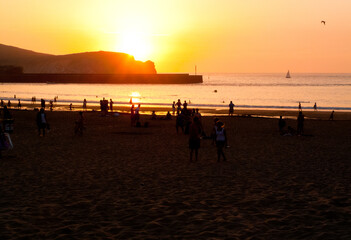 Playa de G&oacute;rliz en Vizcaya