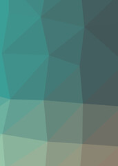 Abstract computational color Polygones background illustration