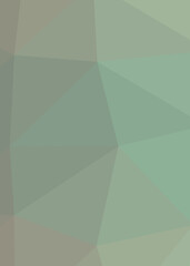 Obraz premium Abstract computational color Polygones background illustration