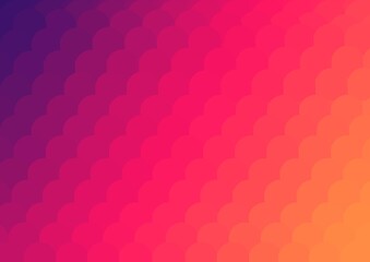 Pink And Orange Simple Low Poly Background
