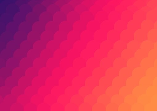 Pink And Orange Simple Low Poly Background