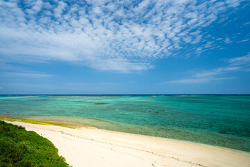 Obraz premium 透き通った海と空 宮古島