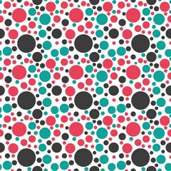 Circles pattern background. Colorful circles pattern. Seamless pattern background. Abstract background.