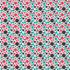 Fototapeta na wymiar Circles pattern background. Colorful circles pattern. Seamless pattern background. Abstract background.