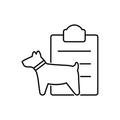 Dog insurance plans icon
