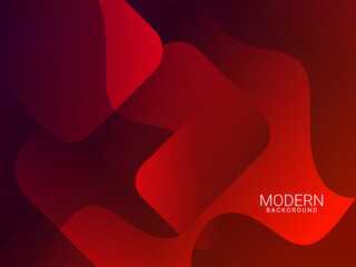 Abstract geometric red elegant modern pattern colorful background
