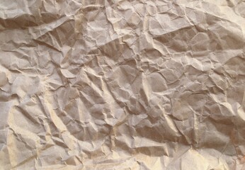 The texture of crumpled gray paper
